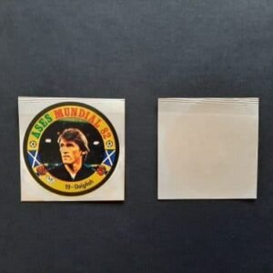 Reyauca: ASES MUNDIALES 1982 (square card, white back)