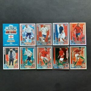 Topps: MATCH ATTAX ENGLAND 2012 (EURO 2012, blue backside)