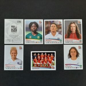 Panini: WOMEN'S WORLD CUP CANADA 2015 (made in Italy, black backside)