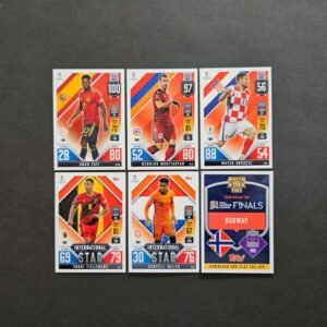 Topps: MATCH ATTAX 101, ROAD TO THE NATIONS LEAGUE FINALS 2022-2023