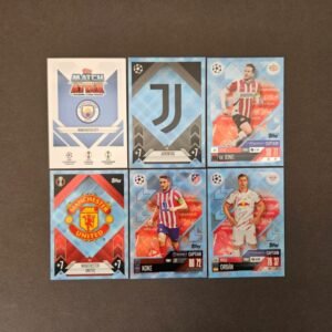 Topps: MATCH ATTAX UEFA CLUB COMPETITIONS 2024-2025 (Blue Crystal parallels)