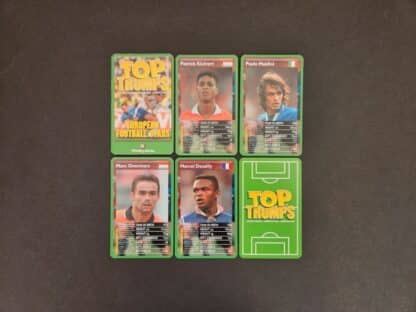 Winning Moves: TOP TRUMPS, EUROPEAN FOOTBALL STARS 2000