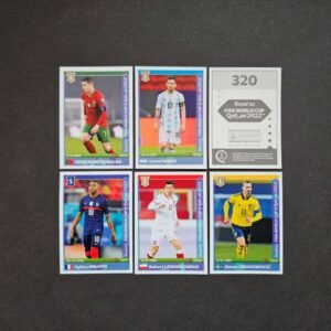 Panini: ROAD TO WORLD CUP QATAR 2022 (Made in Italy, black backs)