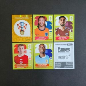 Panini: WORLD CUP 2026 (United Edition) - Countries I-U + Extra Stickers