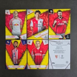 Topps: UEFA CLUB COMPETITIONS SUPERSTARS 2023-2024 (Common Edition, yellow)